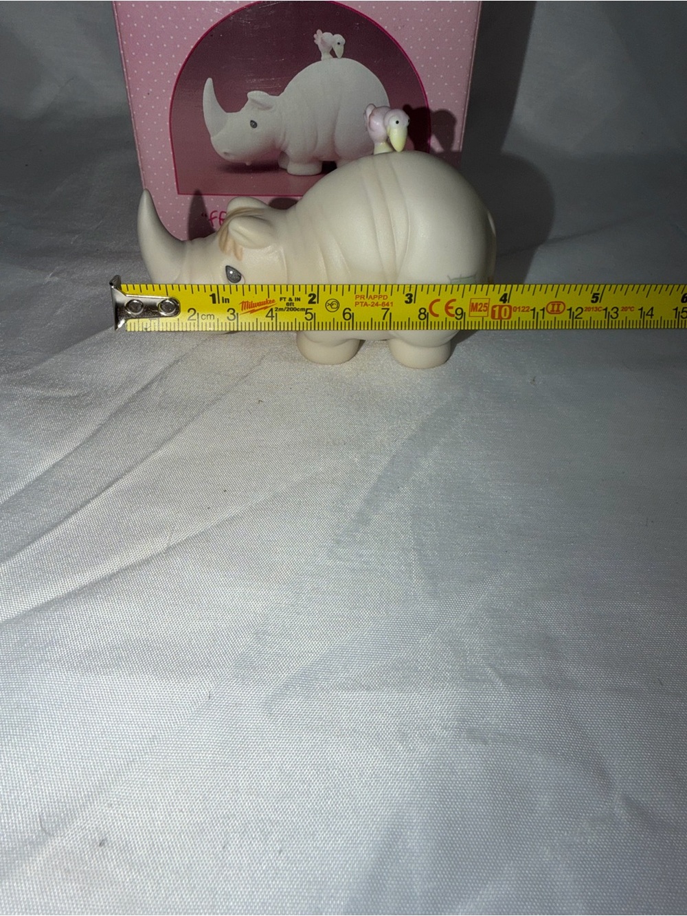 Precious Moments "Friends To The End" Rhino Figurine - 104418 - Vintage 1988 Box - Picture 11 of 13